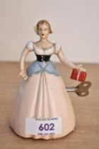 A small mid 20th-century Wells Brimtoy plastic clockwork dancing 'Mary Had a Little Lamb', when