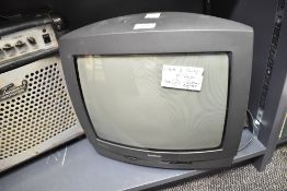 A vintage Goodmans portable television.