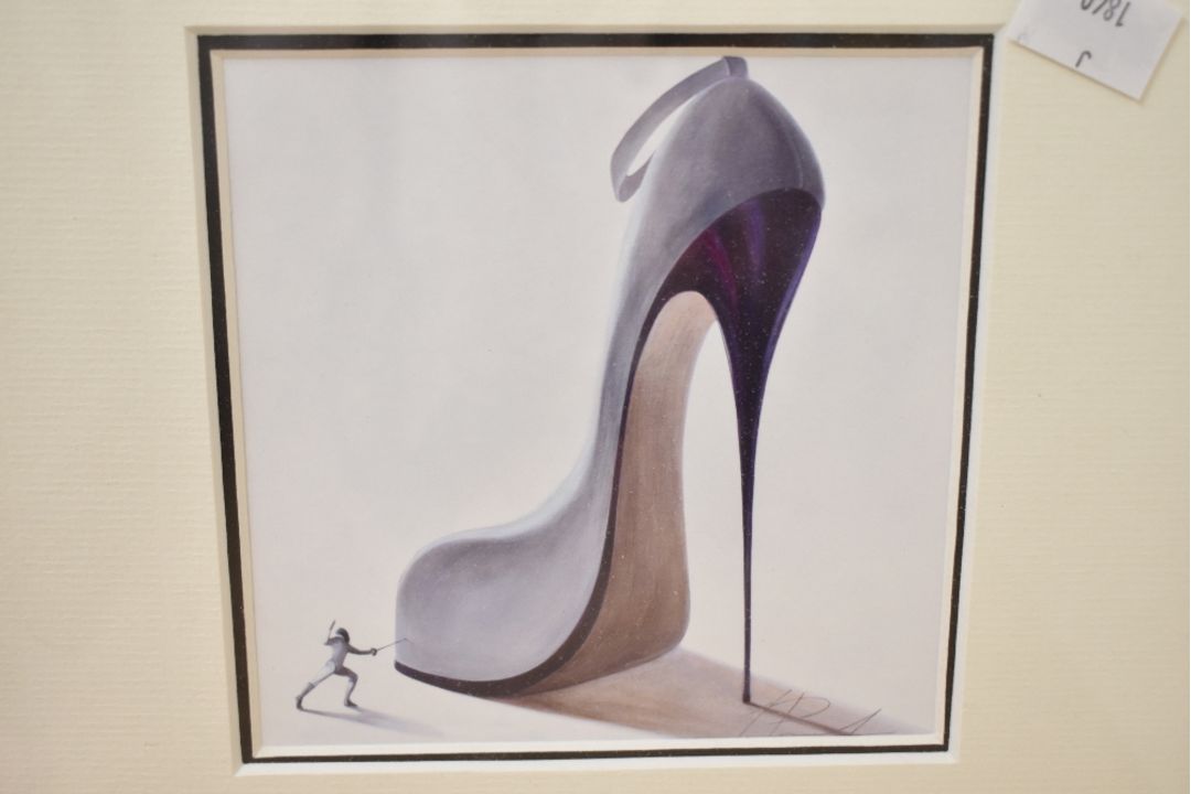 Three art prints after Inna Panasenko entitled Conquistatore Dolce, Conquistatore Passionate and - Image 3 of 4