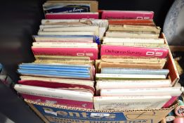 A selection of vintage Ordnance Survey maps of local and UK interest.