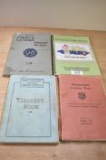 Lake District and Cookery. Four items. (4)