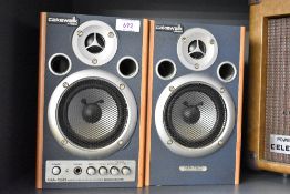 A Cakewalk by Roland MA-15D stereo micro monitor system, no power supply