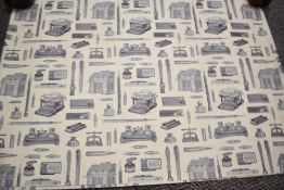 A collection of various Writing Equipment related wrapping paper