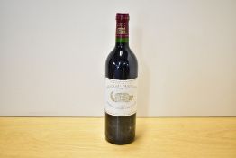 Chateau Margaux Grand Vin 1993 Premier Grand Cru Classe, Margaux 12.5% vol, 75cl, bottle stored in a