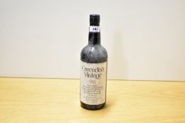 Cavendish Vintage 1961 Vin De Liqueur, 25 years of maturation in oak wood, Shipped & Bottled for