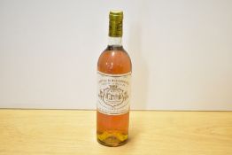 Chateau Doisy-Verdrines 1983 Grand Cru Classe Sauternes, no strength stated, 750ml, 1 bottle