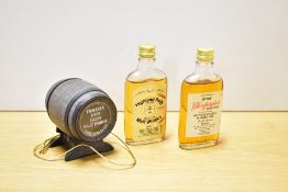 Single Malt Scotch Whisky Miniatures, Tomatin 24 Year Old, distilled 1970, 26229 miniature cask nu
