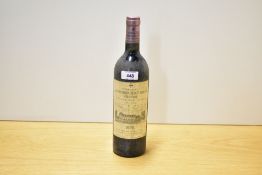 1978 Chateau La Mission Haut Brion Graves, Cru Classe, no strength stated, 750ml, level low neck,