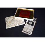 A cased limited edition Elizabeth II silver commemorative silver ingot/bar, commemorating the