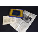 A cased limited edition Elizabeth II silver commemorative silver medallion, commemorating the