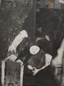 After Sue Stockwell (British Contemporary) Etching 'Falling from Grace 2', depicting a surreal