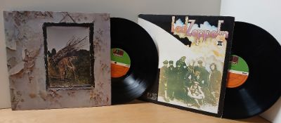 A Led Zeppelin lot of two later pressings VG+ / VG+