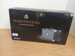 A Westwood Boxed Amplified Bluetooth Speaker - new / old shop stock