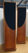 A pair of floor standing wooden cased Castle speakers - The Severn II model