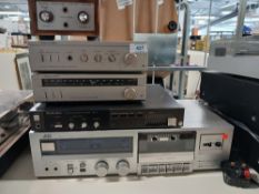 A small amount of vintage hi-fi as in photos , Realistic , JVC and Technics on offer here
