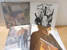 A lot of Bob Dylan ( 5 ) and Paul Simon / Simon and Garfunkel ( 6 ) vinyl albums VG/VG or better