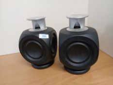 A pair of Bang and Olufsen Beolab 3 speakers - sold as seen