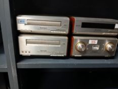 A technics hi-fi system with no speakers - sold as seen