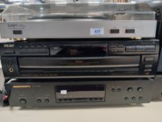A lot of hi-fi items , Ion , Teac and Marantz pieces on offer here - sold as seen
