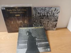 A Lot of twelve albums with Neil Young , Cream and Traffic being some of the artists on offer here -