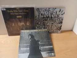 A Lot of twelve albums with Neil Young , Cream and Traffic being some of the artists on offer here -