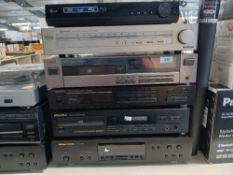 A lot of Hi-Fi items - JVC,Rotel,Sansui,Hitachi and Marantz - sold as seen - low start