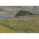 *Local Interest* Vivien John (British 1915-1994) Watercolour, untitled, landscape with scarr, signed - Image 1 of 5