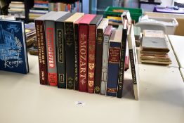 The Folio Society. Biographical selection. Majority in slipcases. (12)