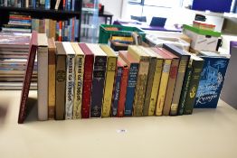 The Folio Society. Literature and Poetry selection. Majority in slipcases. (21)