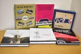 Motoring. Automobile Catalogues and General Motoring Books. The International Automobile Parade