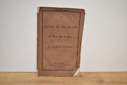Literature. Dickens, Charles - The Cricket on the Hearth. A Fairy Tale of Home. New York: Harper &
