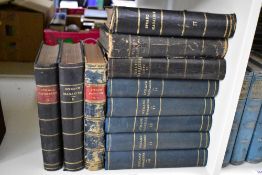 The Strand Magazine. Edited by George Newnes. Eleven odd volumes, dates span 1891-1899. Mixed