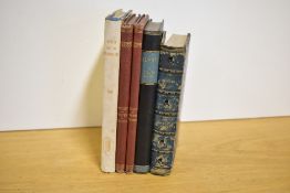 Ruskin. A small selection. Includes: The Elements of Drawing. 1900, 14th thousand. With;