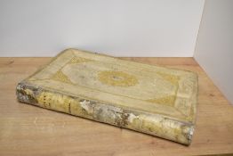 Antiquarian. Blaeu - Atlas: Volume V - Britannia. 1562. ALL PLATES/MAPS REMOVED. Lacks title page.