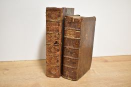 Antiquarian. Dictionaries. Two titles. Bailey, N. - An Universal Etymological English Dictionary; &