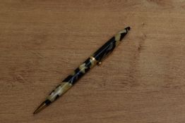 A Sheaffer Lifetime full size pencil in Black and Pearl. Circa 1932