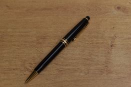 A Montblanc Meisterstuck ballpoint pen in Black. Circa 1993 with Made in Germany label