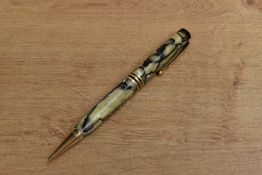 A Parker Duofold Senior Streamline pencil in Pearl and Black. Circa 1929