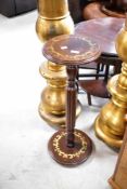 A low Jardiniere stand or occasional table having painted gilt decoration , height approx. 76cm