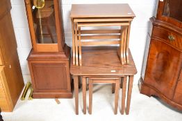 Two vintage nests of three tables