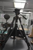 A Velbon DV-6000 tripod in cover
