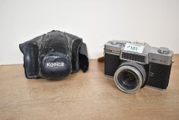 A Rank Mamiya Auto-Lux 35 SLR camera with Mamiya Sekor 1:2,8 48mm lens