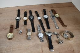 A collection of wristwatches, including Avia, Reflex and Casio