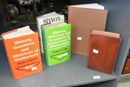 Of local interest, a small selection of vintage books, to feature 'Two thousand five hundred