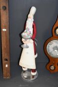 A contemporary Santa, 75cm.
