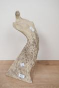 A contemporary Graham Glynn studio pottery stoneware decorative figure, featuring a nude female form