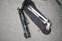 Two Velbon Camera Tripods, a VF-3 and a D-500