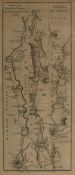 After George Taylor and Andrew Skinner (18th Century) Road map 'The Road from Berwick to Dunse',