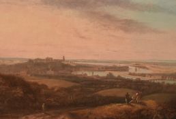 *Local Interest* A 19th Century oil on canvas landscape, depicting the city of Lancaster at