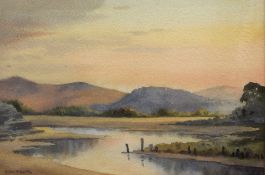 *Local Interest* Ebenezer John Woods Prior (1914-1988) Watercolour, a Lake District landscape,